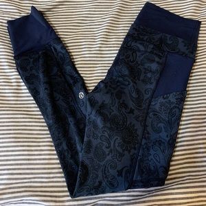 Paisley lululemon pants